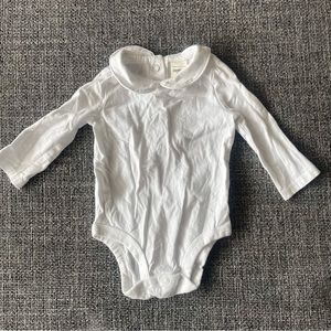 Vintage OshKosh B’Gosh White Collared Onsie 3 Months